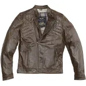 Black-Cafe London Philadelphia Marron Blouson Cuir Taille 54