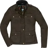 Merlin Buxton II Femmes Veste Moto Cirée Olive Taille S