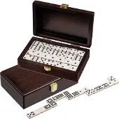 Philos Domino double 9 boîte de noix 20x12,5cm