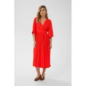 Saint tropez Robe 'SZPhernanda' rouge feu