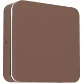 Eglo Applique LED Pedersano 8W carrée marron
