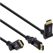 InLine 17055W câble HDMI 0,5 m HDMI Type A (Standard) Noir