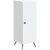 vidaXL Buffet blanc 33 x 34,5 x 90 cm en aggloméré