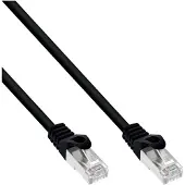 InLine 71505S Câble patch, F/UTP, Cat.5e, noir, 5m