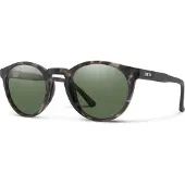 Smith - Lunettes de soleil polarisées - Westward Matte Gray Tortoise ChromaPop Polarized Gray Green - Gris