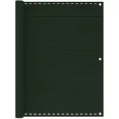 vidaXL Écran De Balcon Vert Foncé 120x300 Cm Pehd
