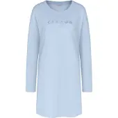 Triumph Chemise de nuit bleu-gris / bleu clair