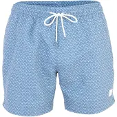BOSS Short de bain imprimé avec badge logoté
