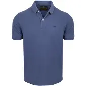Superdry Polo Piqué Classique Bleu Bay