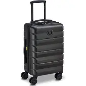 Delsey Air Armour 55 cm Expandable suitcase, black, Valise, Noir