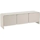 Selsey Lummo - TV-Lowboard 3 portes, 156 cm, gris cachemire