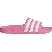 Adidas Claquettes / Tongs 'Adilette Aqua' rose / blanc