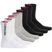 FC Barcelona Chaussettes gris chiné / noir / blanc