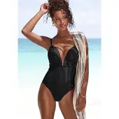 LASCANA Maillot de bain noir