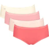 Sloggi Culotte ' Originals Basic ' crème / jaune clair / rose / rouge