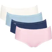 Sloggi Culotte gentiane / bleu pastel / rosé / blanc