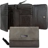 Tom Tailor Porte-monnaies 'Elin' gris