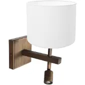 Steinhauer Lampe murale Stang avec capuche blanche