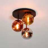 Lyora Lampe de plafond en verre Stellar Ø 30cm