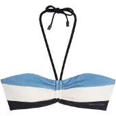 Marc O'Polo Hauts de bikini ' Summer Stripes ' bleu / bleu clair / blanc