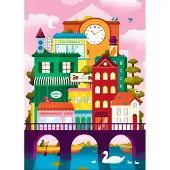 Pieces & Peace Puzzle La Ville sur l'Eau - 500 à 999 pièces