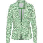 Ichi Blazer 'Kate' vert / blanc