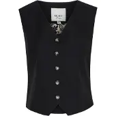 Ichi Gilet de costume 'ZIMMIE WA2' noir