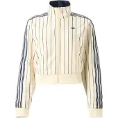 Adidas Veste de survêtement 'Firebird' crème / bleu marine