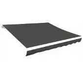 vidaXL LaFeldoek 600x300 cm Leinwand Anthrazit