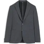 BOSS Veste Slim en tissu stretch à motif