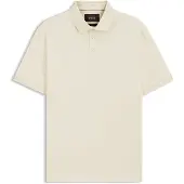 BOSS Polo Regular en coton italien mercerisé