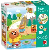 Goula Bear Adventure Preschool Game Doré Enfants