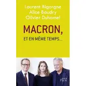 Plon Macron, et en même temps...