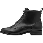 Tamaris Bottines 'Lederstiefeletten' noir