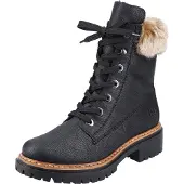 Rieker Bottines à lacets noir