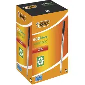 BIC 8932392 Stylo à bille Noir Stylo à bille Stick (1x)