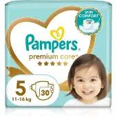 Pampers Premium Care Size 5 couches jetables 11-16 kg 30 pcs