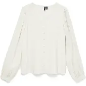 Vero Moda Chemisier 'VMLouisa' blanc