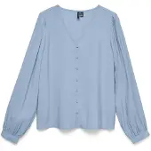 Vero Moda Chemisier 'VMLouisa' bleu clair