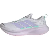 Adidas Chaussure de course 'Supernova Glide' turquoise / gris argenté / lavande / violet pastel