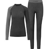 Viking Mounti Long Sleeve Base Layer Set Gris XS Femme