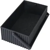 Sceltevie Panier omni offre - 13 × 25 × 8 cm - Noir