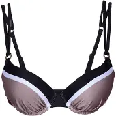 JOOP! Hauts de bikini ' Eleganz ' taupe / noir / blanc