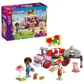 LEGO Friends 42694 Le Camion à Pizzas, Jouet Avec 2 Mini-Poupées, Chien Et Accessoires, Cadeau D'Anniversaire Enfants Dès 6 Ans