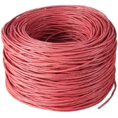 Lanberg Câble Ethernet LAN Rouge 305 m - - -