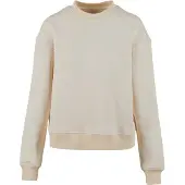Build Your Brand Oversized Sweatshirt Beige 2XL Femme