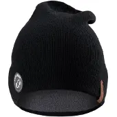 Elbrus Hommes, Bonnet, Casquette d'hiver réversible pour hommes Tendance noir et gris, Gris, Noir, (Taille unique)