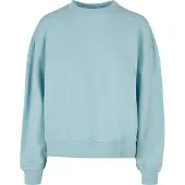 Build Your Brand Oversized Sweatshirt Bleu 4XL Femme