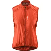 Gonso Road Wind Gilet Orange 40 Femme