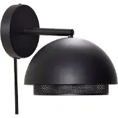 Hubsch Applique en métal noir